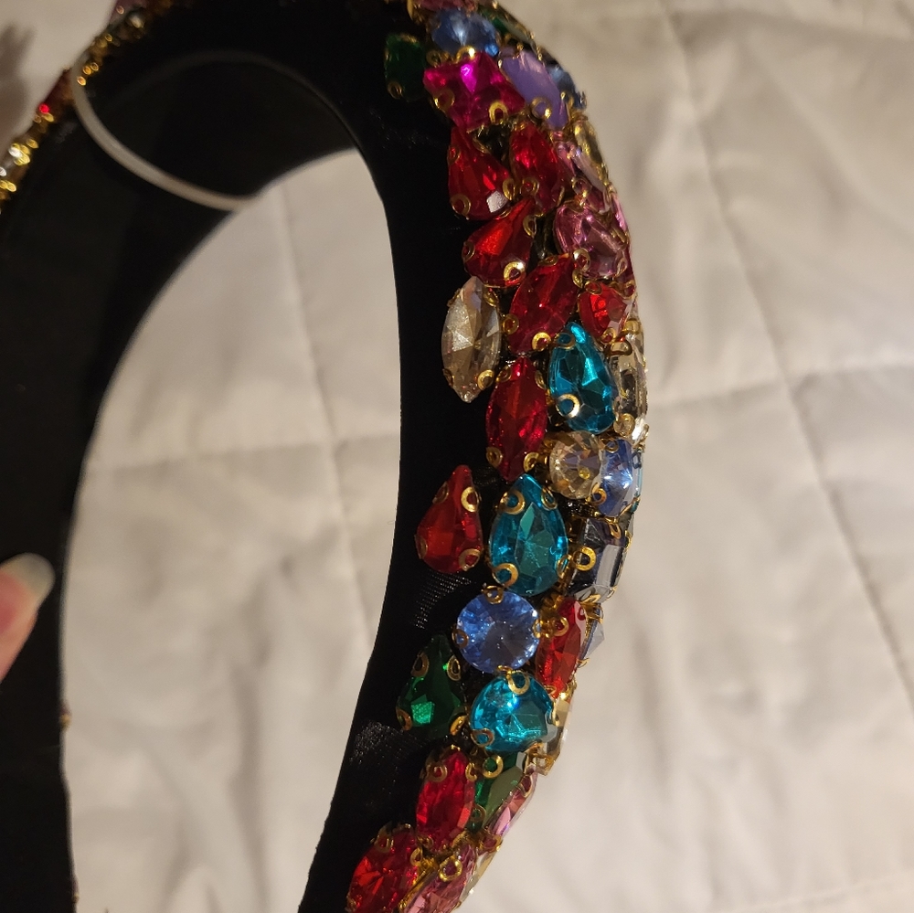 Sunday State bejeweled headband